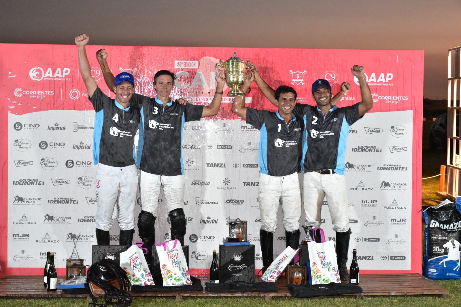 NAIMARÁ SE ADJUDICÓ EL ARGENTINO DEL INTERIOR DE POLO EN LA TIERRA DEL PAIUBRE.