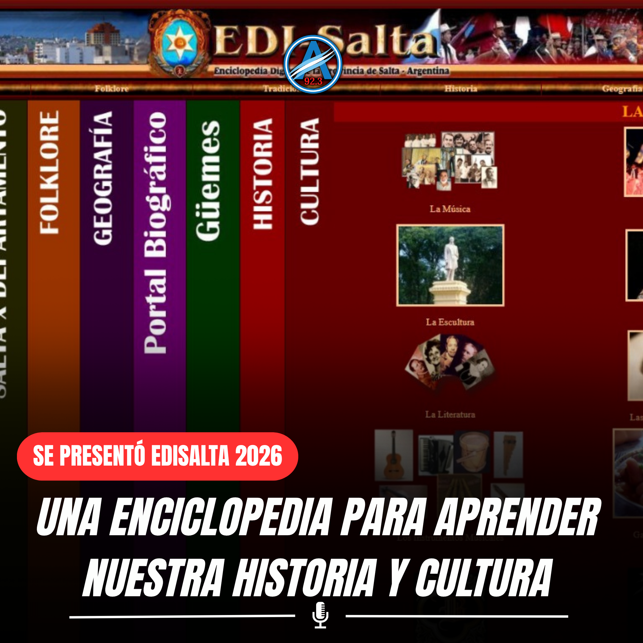 ESTUDIANTES: YA PUEDEN USAR EDISALTA ONLINE PARA APRENDER MÁS SOBRE LA PROVINCIA