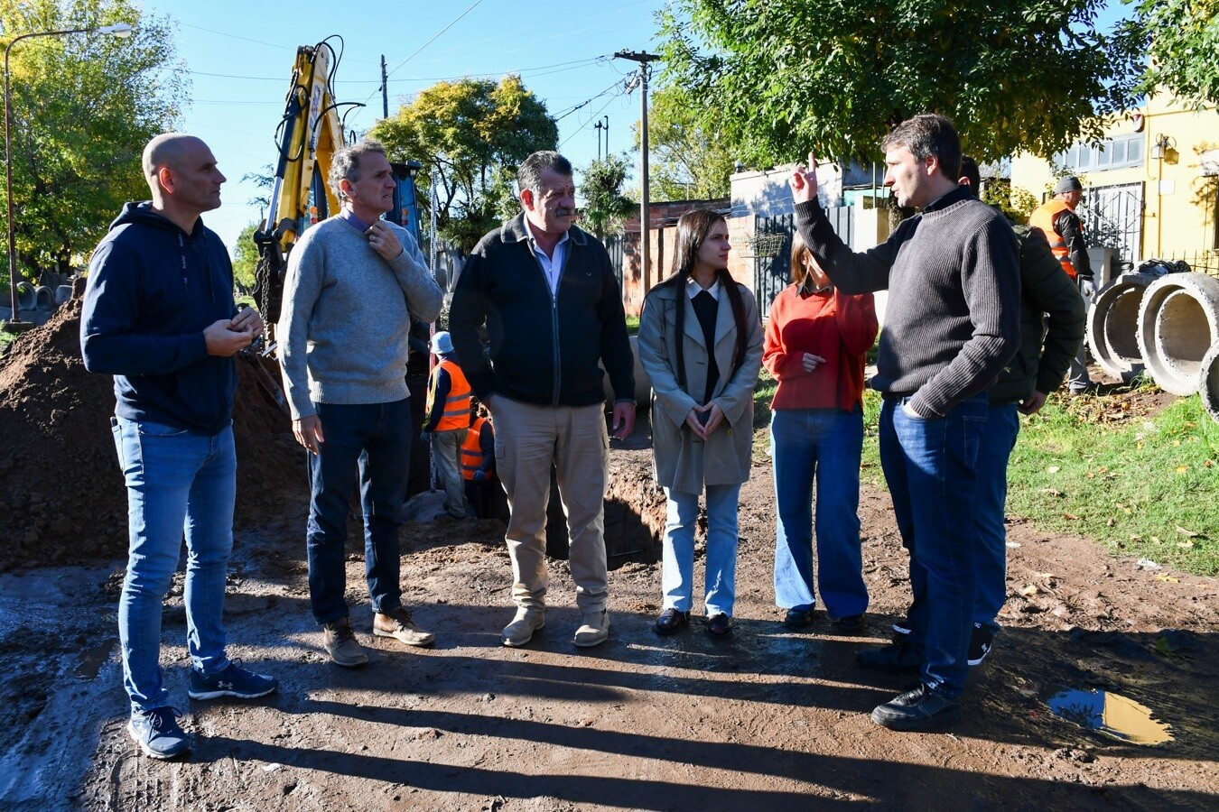 katopodis recorrió obras en Bragado katopodis recorrió obras en Bragado