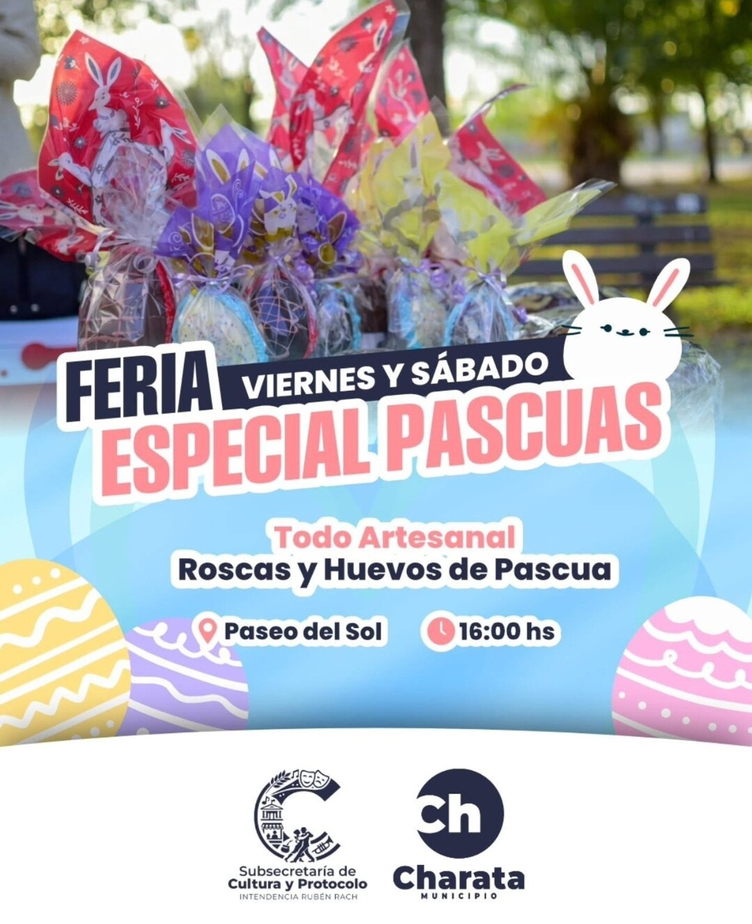 MUNICIPIO DE CHARATA: FERIA ESPECIAL DE PASCUAS.