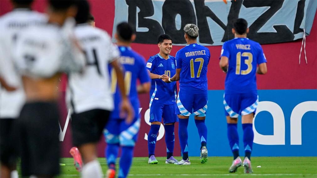 La Selección Argentina aplastó a Fiji y espera cómodo en los 16avos de final del Mundial Sub 17