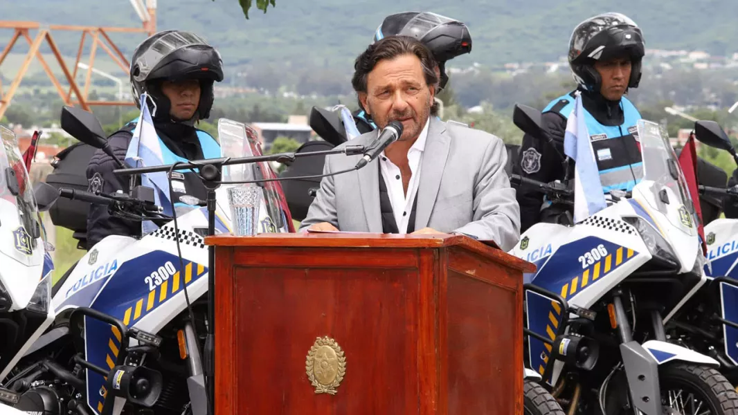Sáenz entregará más de 150 vehículos a la Policía e incorporará 300 nuevos agentes