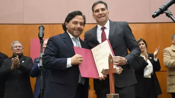 Gustavo sáenz tomó juramento al nuevo ministro de seguridad nicolás avellaneda y al secretario de seguridad juan ignacio vilchez