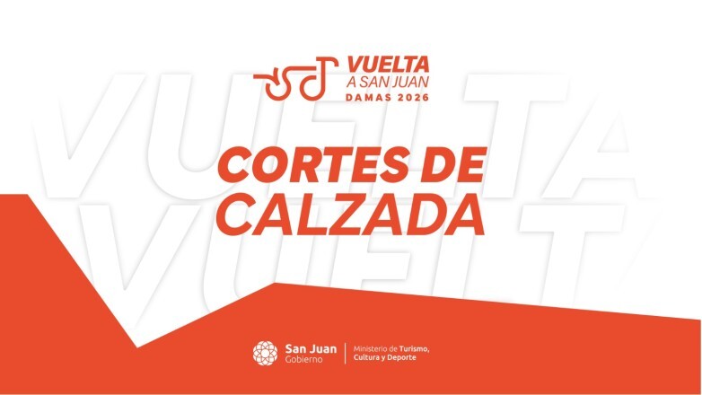10939.jpg Vuelta a San Juan Damas 2026: cortes de tránsito para cada etapa
