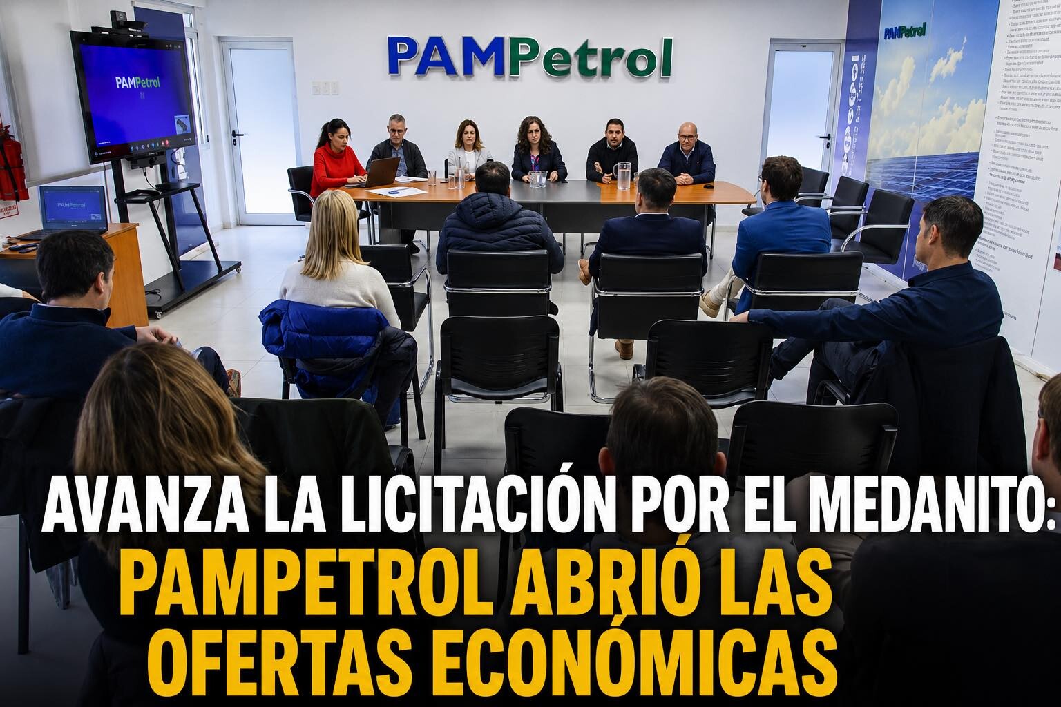 AVANZA LA LICITACIÓN POR EL MEDANITO: PAMPETROL ABRIÓ LAS OFERTAS ECONÓMICAD