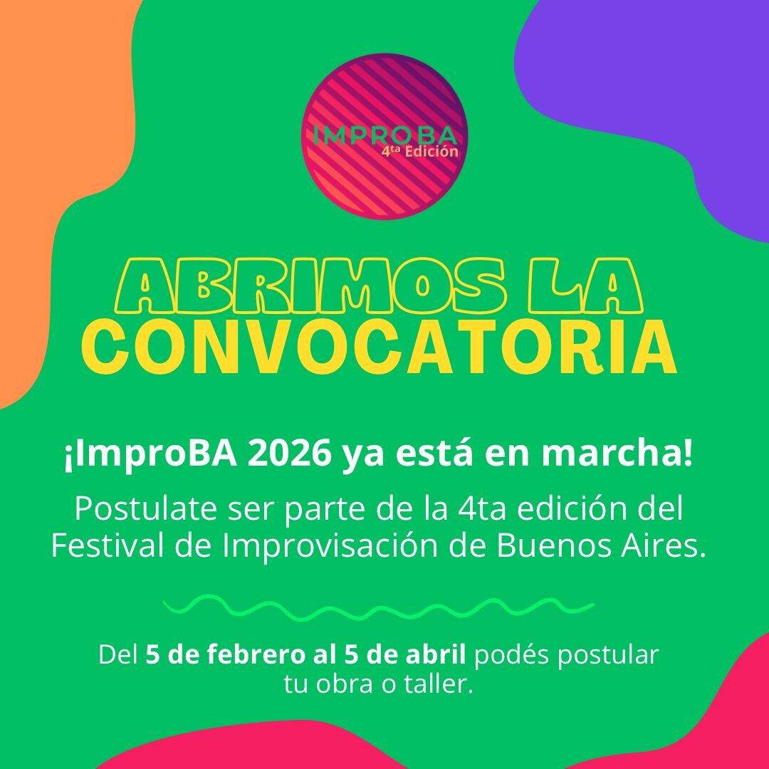 Convocatoria para el festival IMPROBA 2026