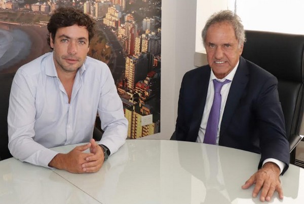 Scioli se reunió con el Intendente de Pinamar