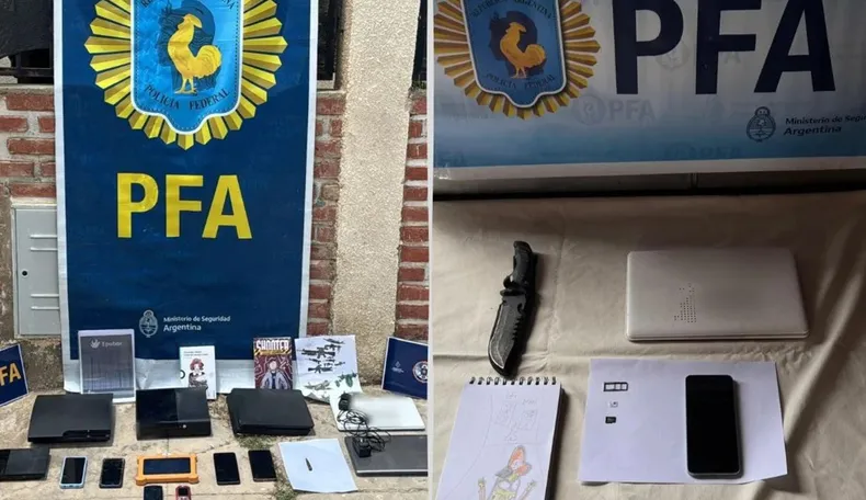 Frustraron una masacre escolar planificada por dos menores de edad en Buenos Aires y Jujuy