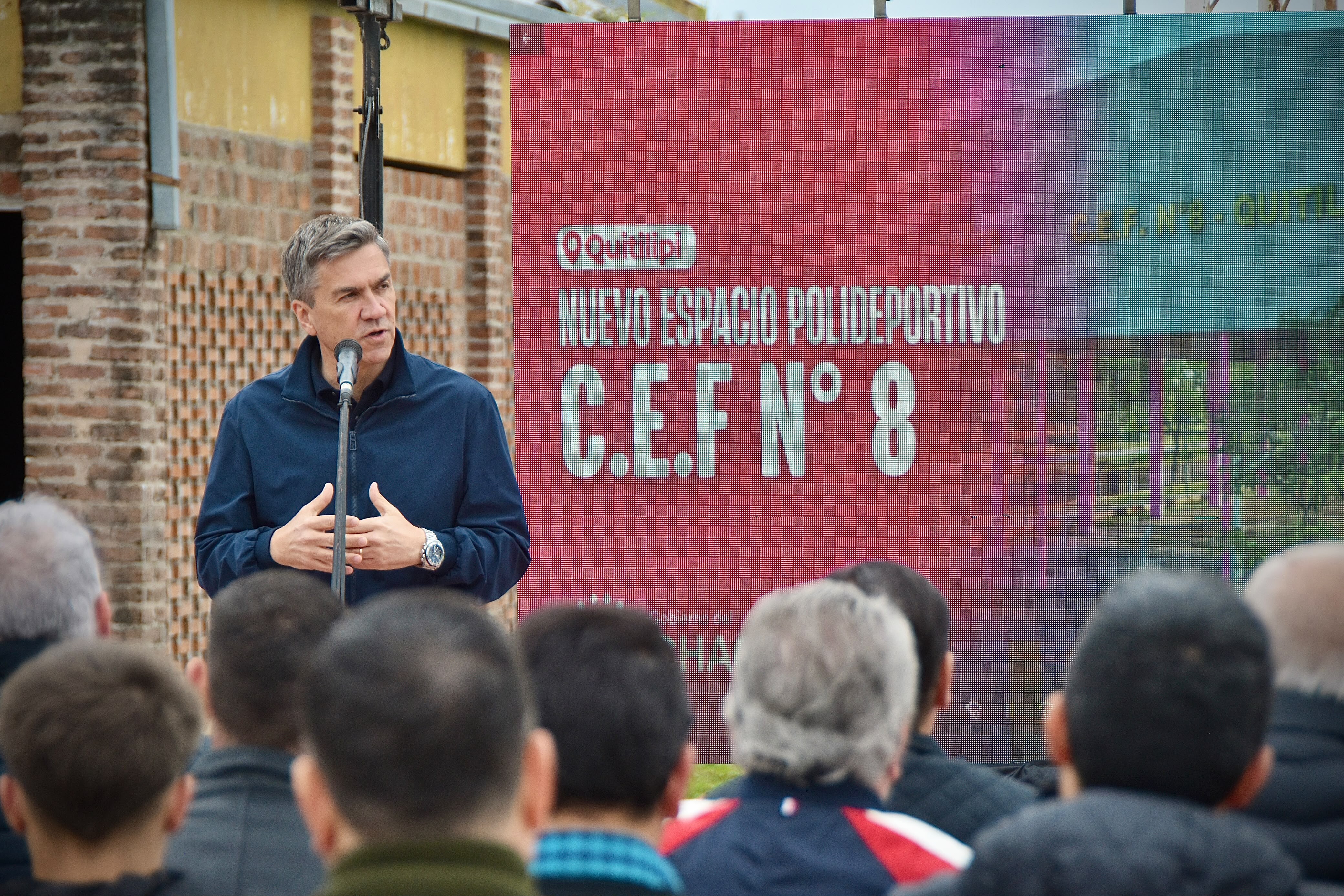 UNA OBRA ESPERADA POR AÑOS: ZDERO ANUNCIÓ EL NUEVO POLIDEPORTIVO DEL CEF N° 8 DE QUITILIPI