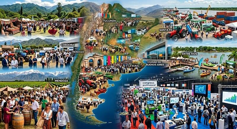 Marzo de ferias y congresos en todo el país