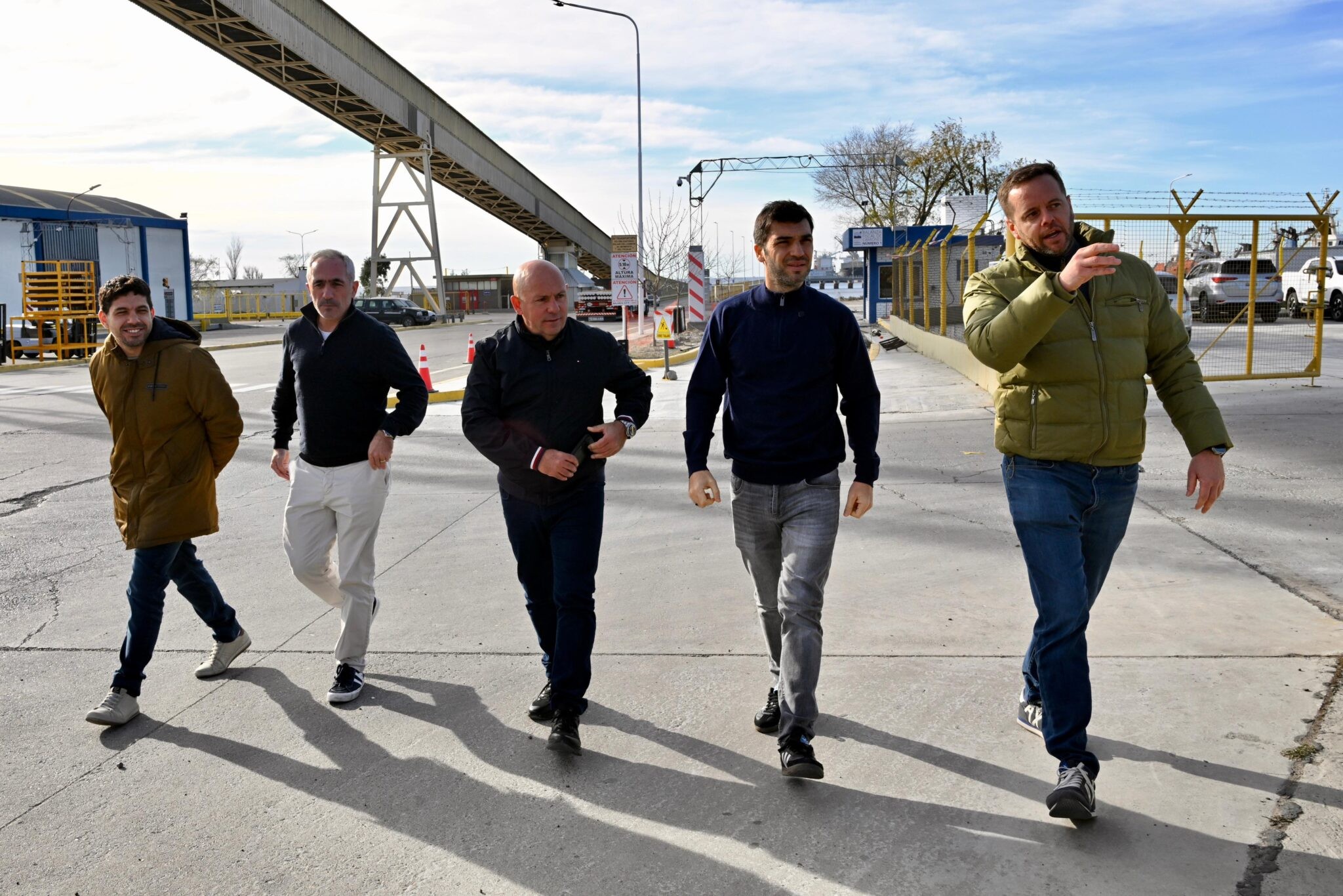 Más seguridad y tecnología en los puertos de Chubut: “Seguimos trabajando para una provincia libre de narcotráfico”, ratificó Torres