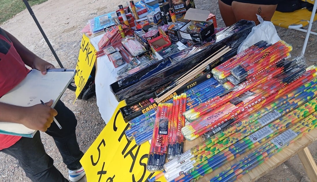 Operativos en Florencio Varela para prevenir la venta no regulada de pirotecnia