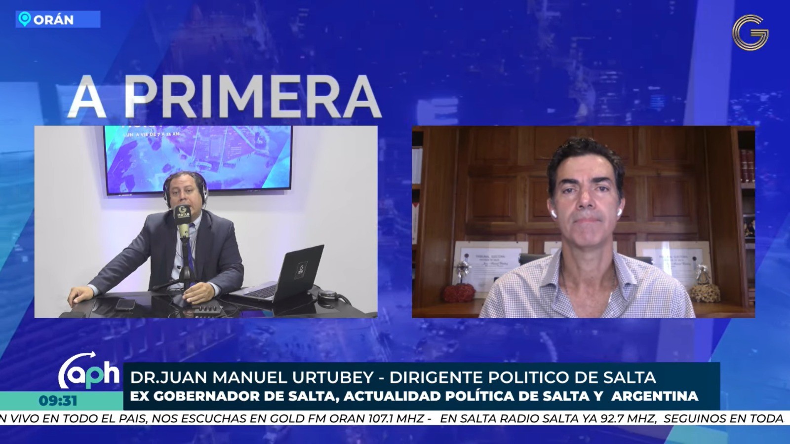 “Hay que tomar conciencia de lo complicado que se está poniendo la política nacional, y tratar de revertirlo de cualquier manera”