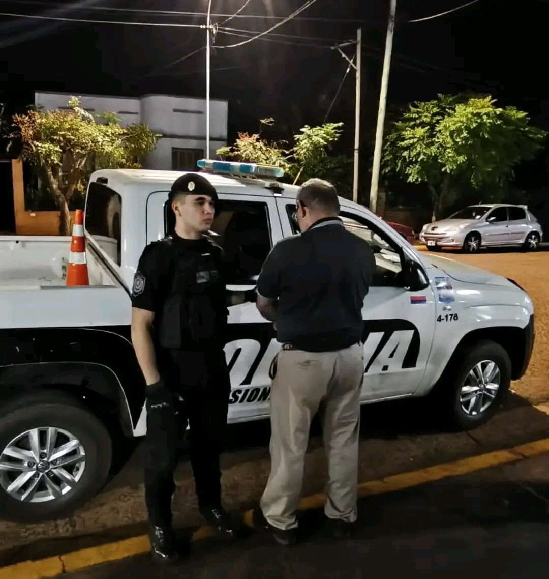 134626.jpg Conducía haciendo zigzag por una avenida de Apóstoles y tenía 3,42 g/l de alcohol en sangre