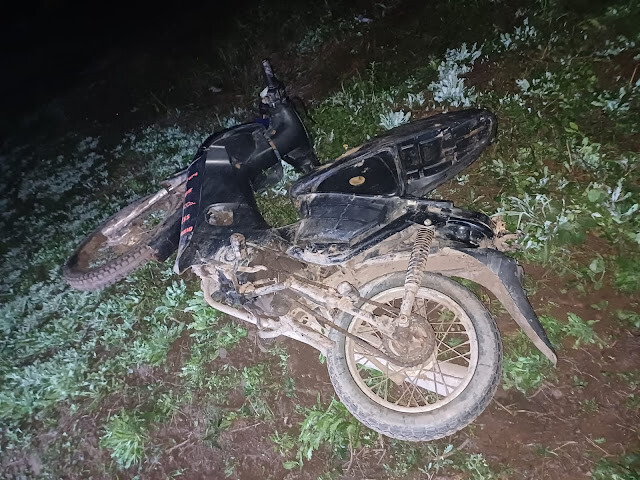 1.jpg Secuestraron una motocicleta y recuperaron carne vacuna