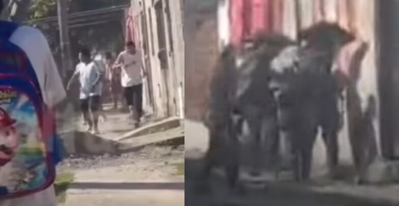 1.jpg Violenta batalla campal en barrio Solidaridad: tensión, heridos y vecinos en alerta