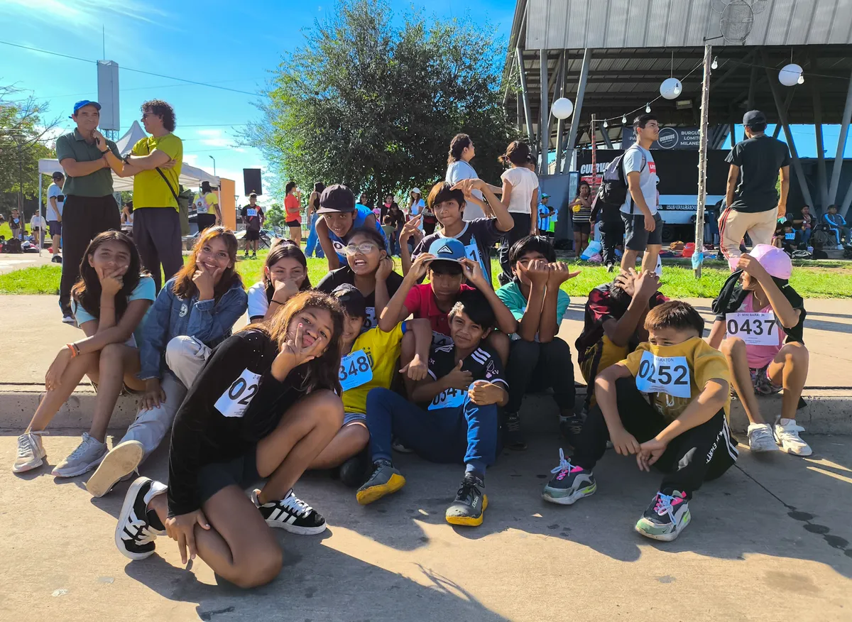 Mini Maratón Infantil con amplia concurrencia