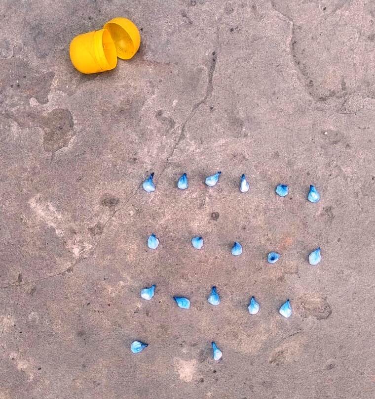 Investigaban un caso de hurto y amenazas y hallaron 18 envoltorios con cocaína