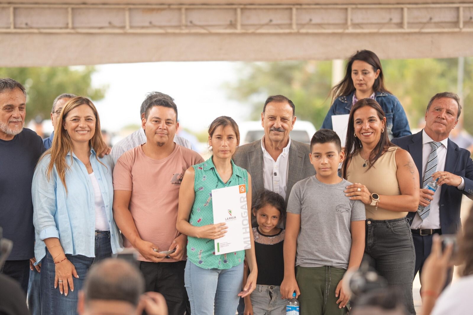 Familias de Malligasta cumplieron el sueño de tener su casa