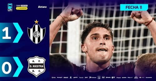 Central Cordoba (SdE) 1 Deportivo Riestra 0