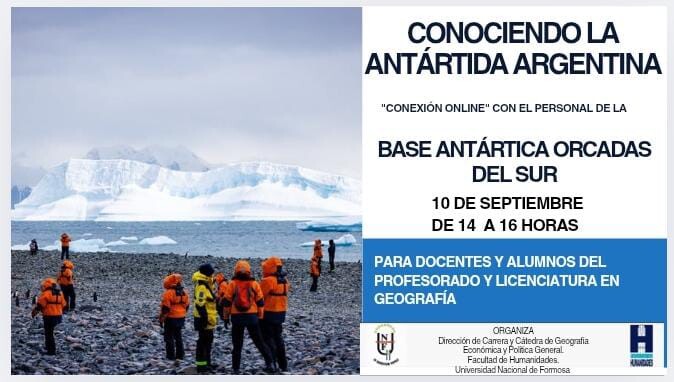 1.jpg Se hará conexión online con el personal de la Base Antártica “Orcadas del Sur”