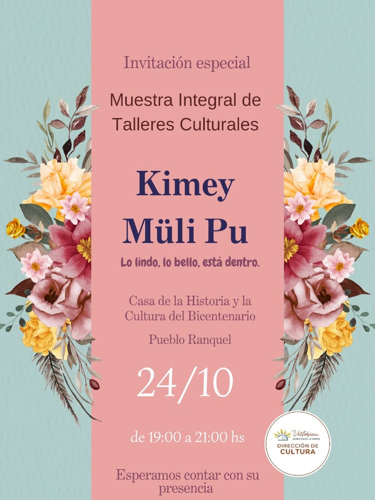 1.jpg La Casa del Bicentenario se llena de arte con la muestra “Kimey Müli Pu”