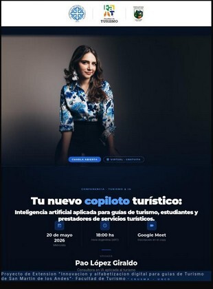 San Martín de los Andes | Conferencia: “Tu nuevo copiloto turístico”