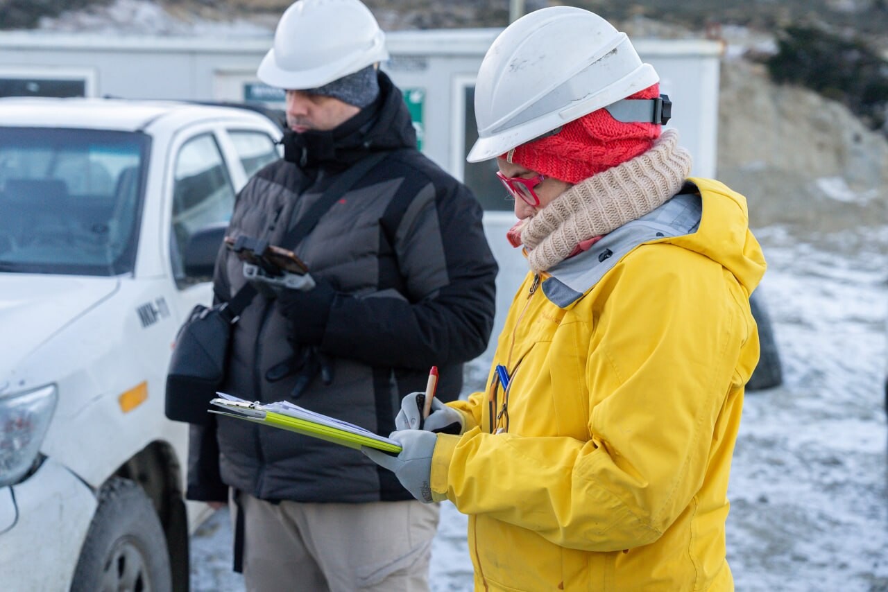 SE REALIZÓ UN NUEVO MONITOREO AMBIENTAL DE LA OBRA NUEVA USINA DE USHUAIA