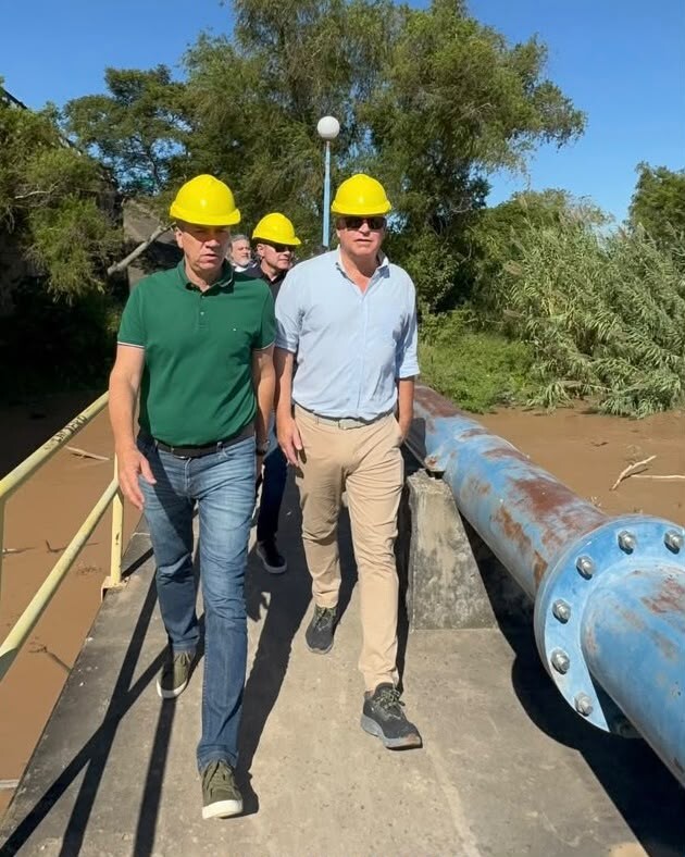 MINISTRO DOMÍNGUEZ: “LA OBRA PÚBLICA ESTÁ EN MARCHA EN MÚLTIPLES FRENTES EN EL CHACO”