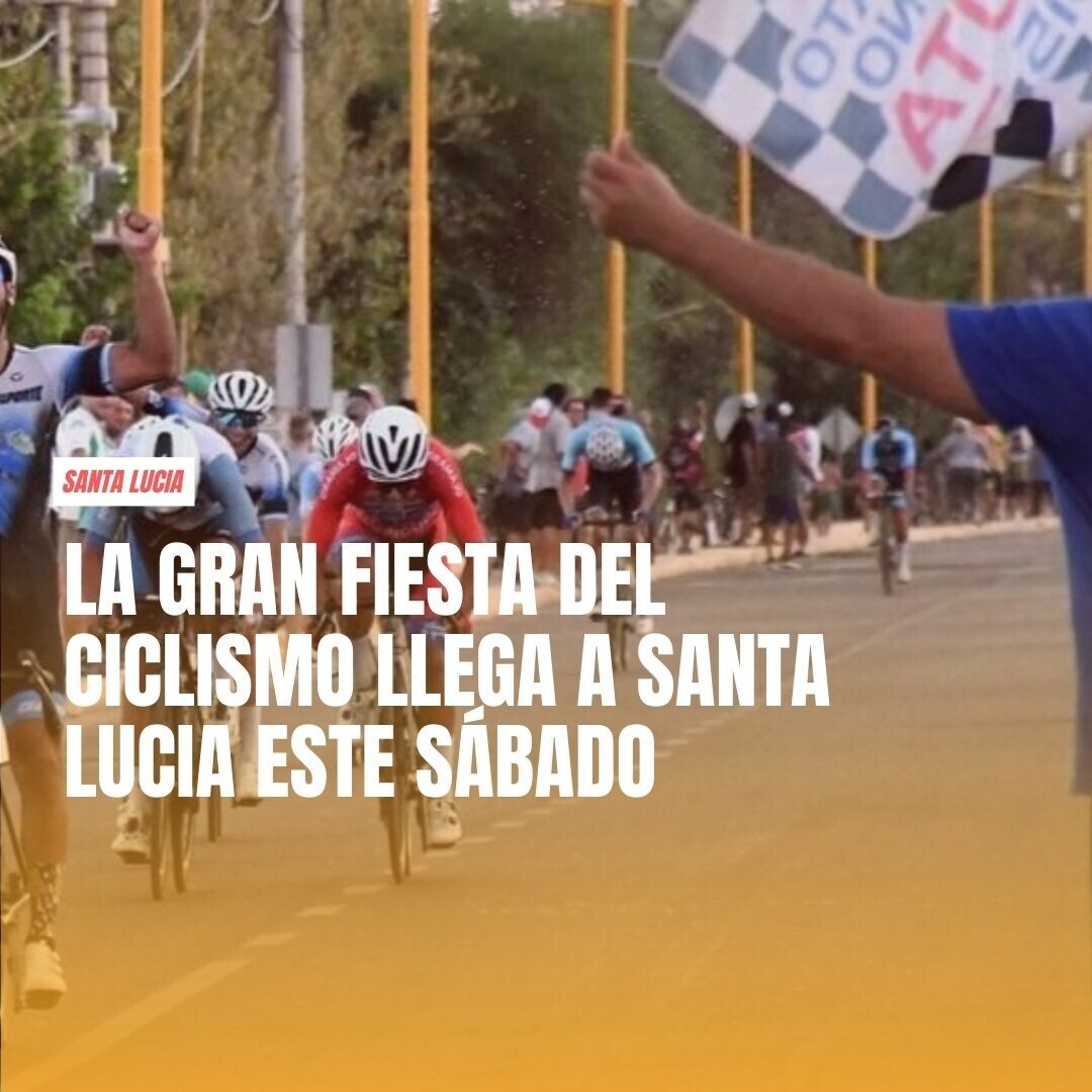 La emoción del ciclismo vuelve  a Santa Lucia que contara con equipo propio.