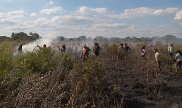 1737469341519.jpg Incendio cerca de Maipú puso en alerta a frutihorticultores de Corrientes