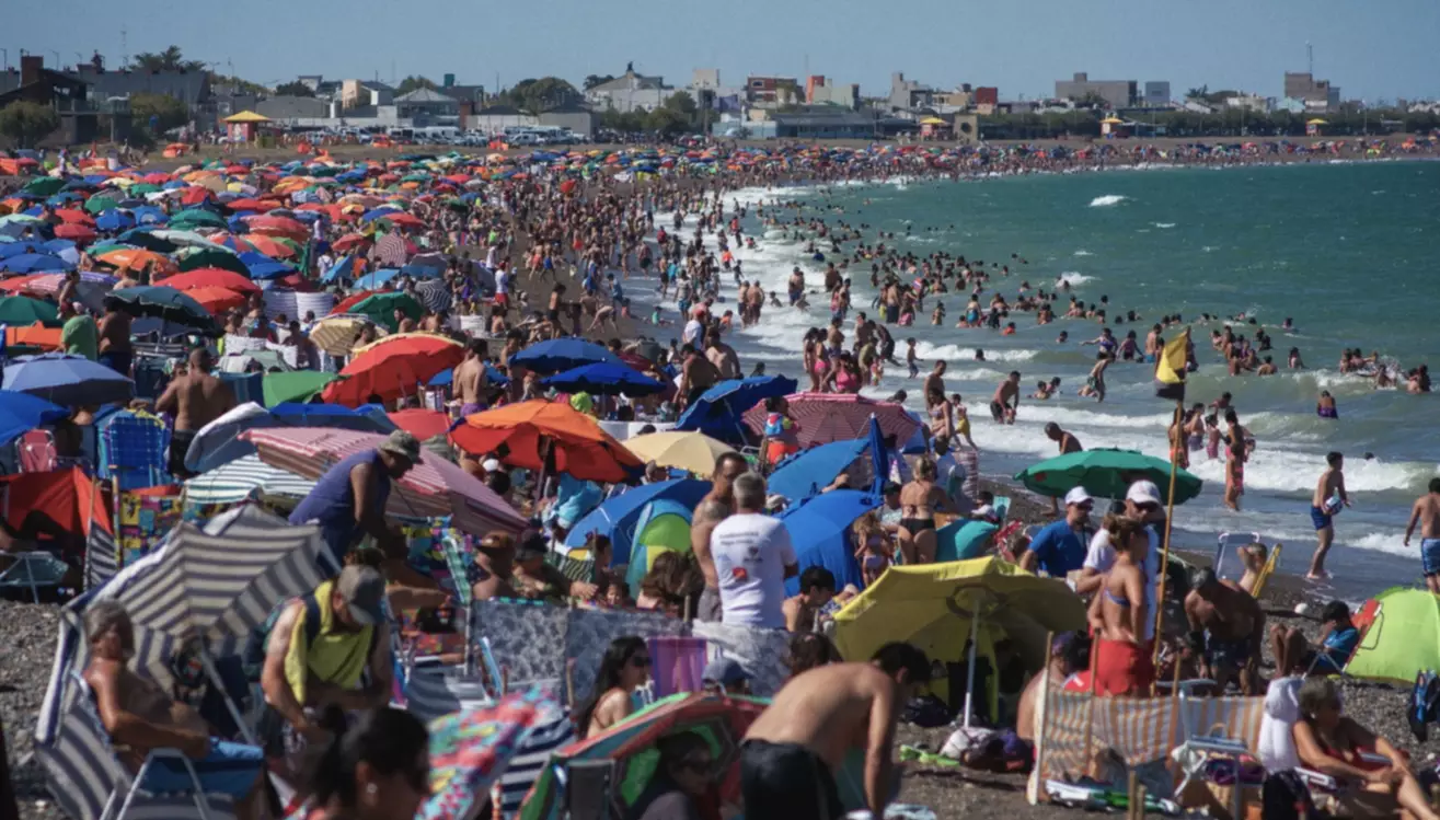 Playa Unión: La mas concurrida del Sur Argentino