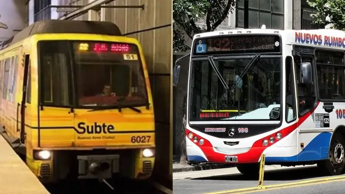 Aumentó el subte y los colectivos: ¿Cuáles son los nuevos valores del boleto?