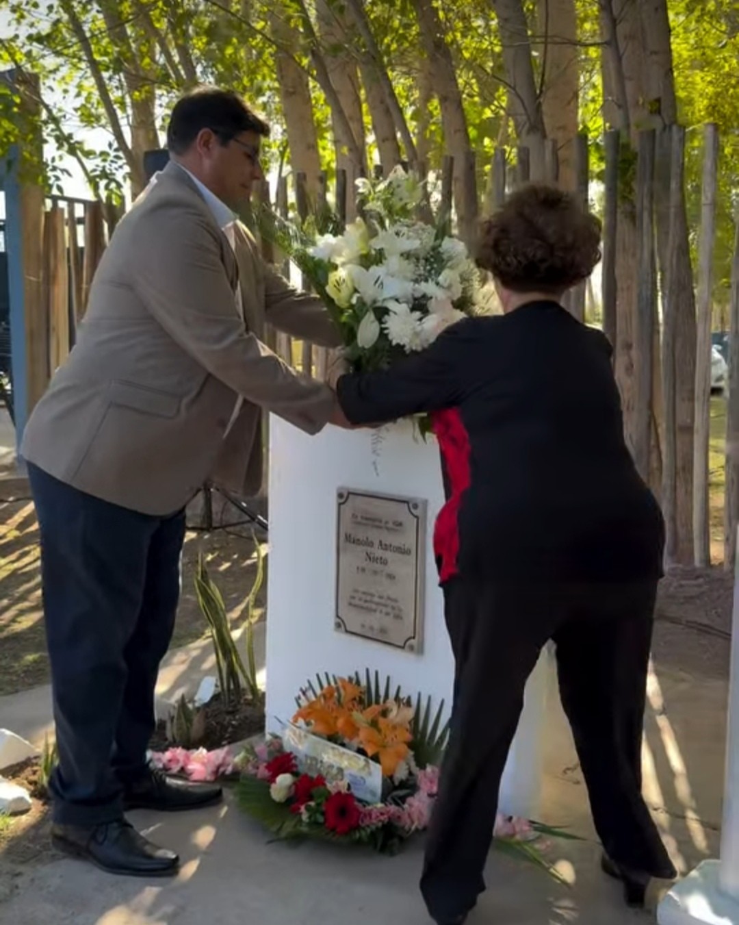 En una jornada de memoria y respeto el pueblo de 9 de Julio rindió homenaje a los héroes de Malvinas.