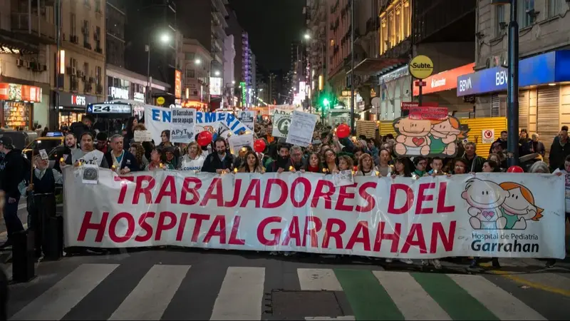 1754349276217.webp La comunidad del Garrahan marchará al Congreso por la ley de emergencia