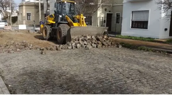 Habilitaron este lunes el tránsito en López de Osornio y avenida Bolívar tras finalizar las obras de pavimentación