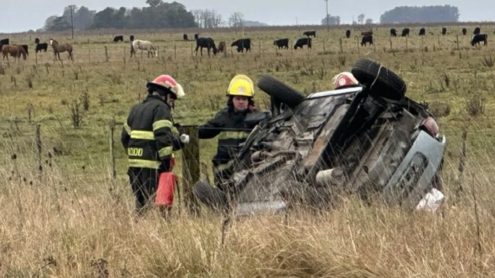 Vuelco fatal en Ruta 74 cerca de Ayacucho