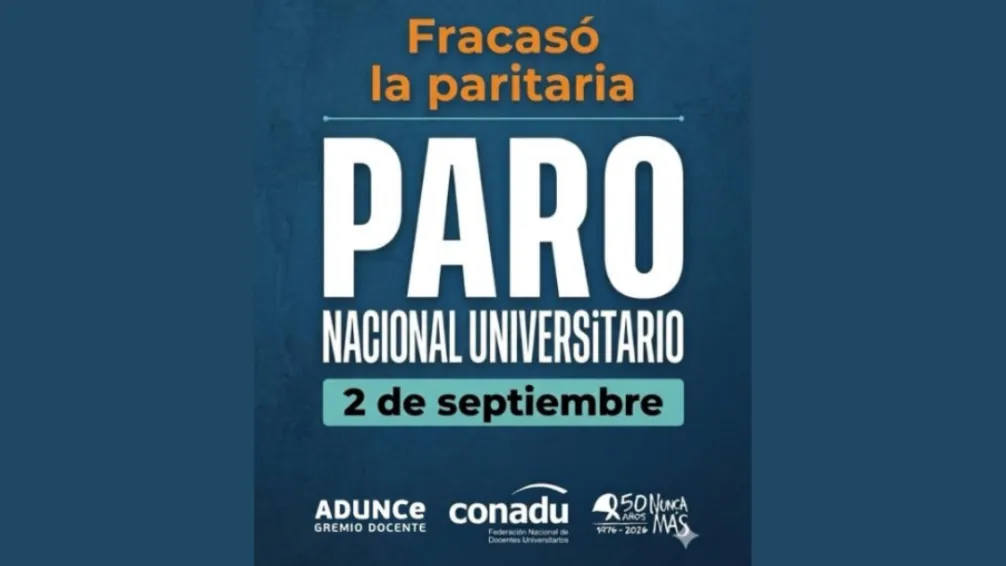 Universidades van al paro este miércoles tras el rechazo a la oferta salarial del Gobierno