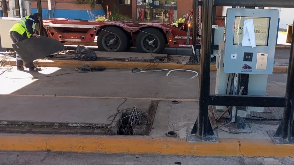 Peaje La Vasconia: continúa el paso libre mientras instalan el nuevo sistema de cobro