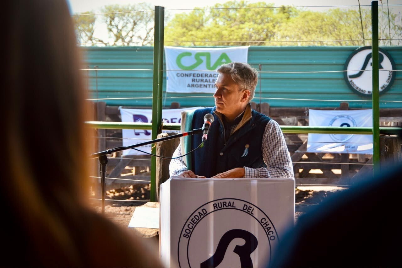 95° EXPO RURAL: EL GOBERNADOR ZDERO LLAMÓ A “NO BAJAR LOS BRAZOS” Y A CONFIAR EN EL POTENCIAL DEL CHACO