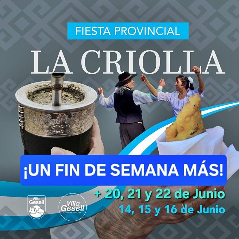 Disfrutá del fin de semana largo en «La Criolla» 2025