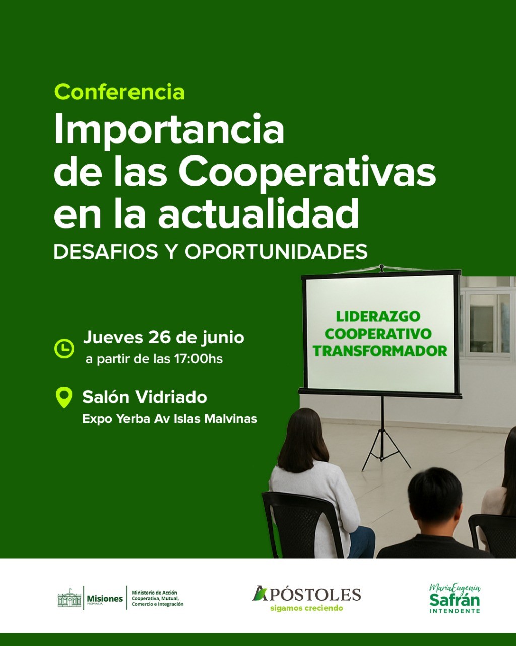 Charla sobre La Importancia de Las Cooperativas en la Actualidad Desafíos y Oportunidades.