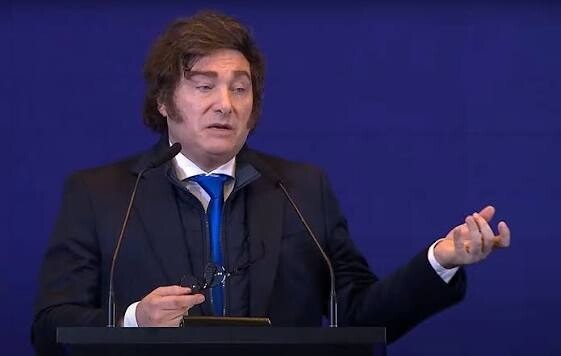 1.jpg Milei afirmó que “es deshonesto decir que Estados Unidos nos salvó” económicamente