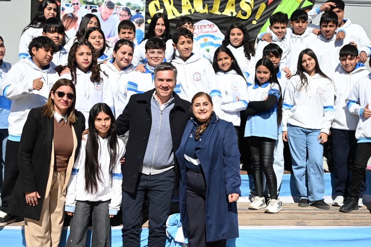 GRAL. SAN MARTÍN: CON GESTIÓN Y PALABRA CUMPLIDA, ZDERO INICIA LAS NUEVAS OBRAS EN LA ESCUELA 510