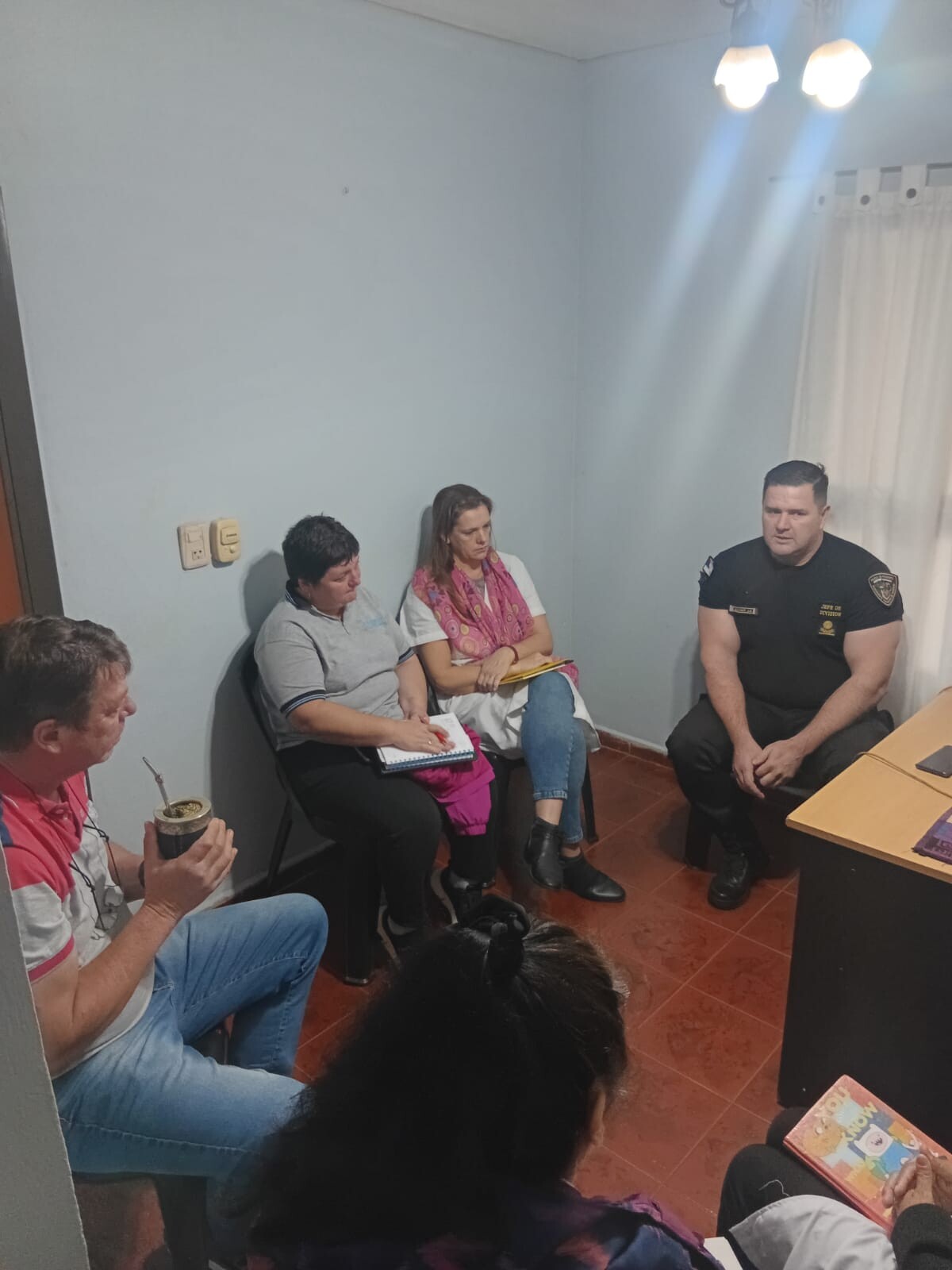 Ramón Gerega encabezó una reunión por la seguridad en escuelas