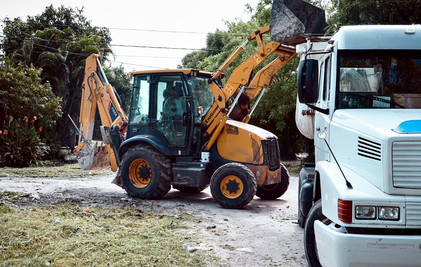 El mantenimiento de calles y de desagües pluviales encabezó el plan de acción municipal