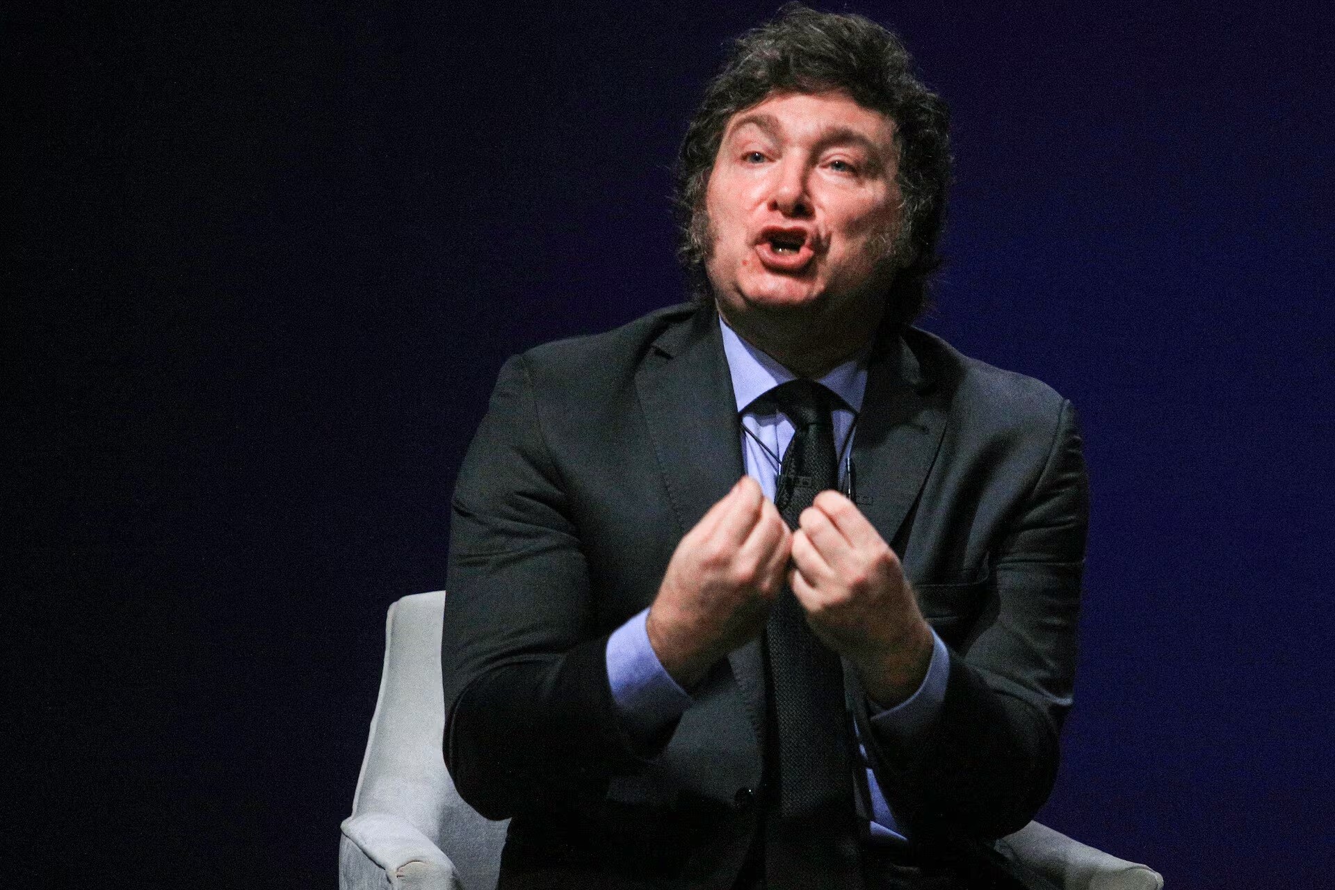 Javier Milei inauguró su Ministerio de la Verdad