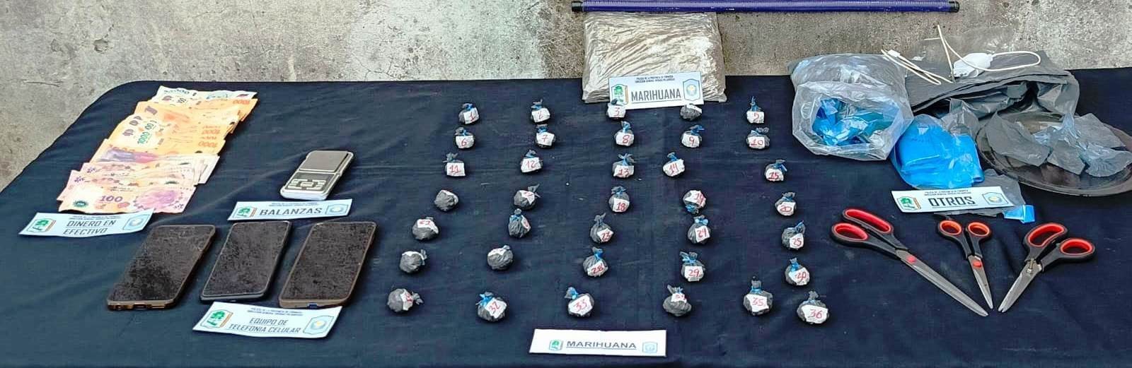 1.jpg Barrio Namqom: Desarticularon un centro de distribución de drogas