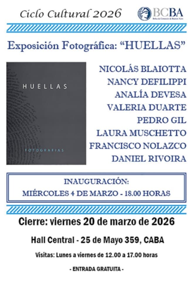 Exposición Huellas en Buenos Aires Exposición Huellas en Buenos Aires
