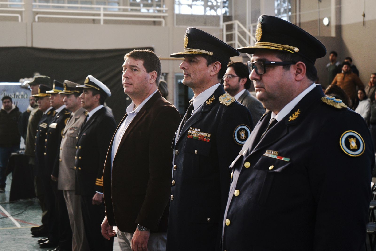 2- ACTO DÍA DEL SERVICIO PENITENCIARIO FEDERAL.jpeg Biss encabezo el acto por el día del Servicio Penitenciario Federal en Rawson